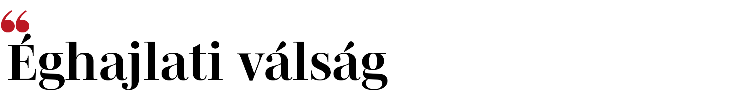 Éghajlati válság Éghajlati válság